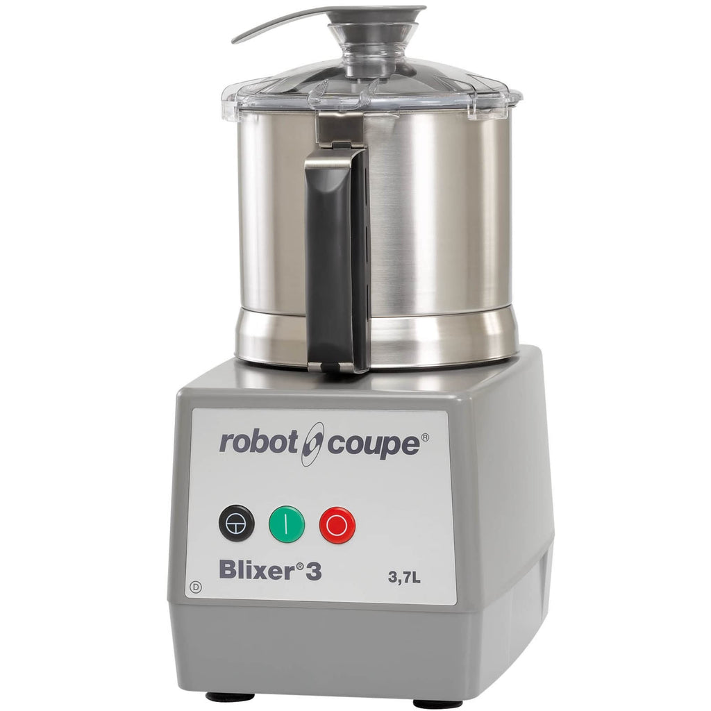 Procesador de alimentos Robot Coupe Blixer 3 de una sola velocidad con cuenco de acero inoxidable de 3,5 cuartos de galón, 120 V
