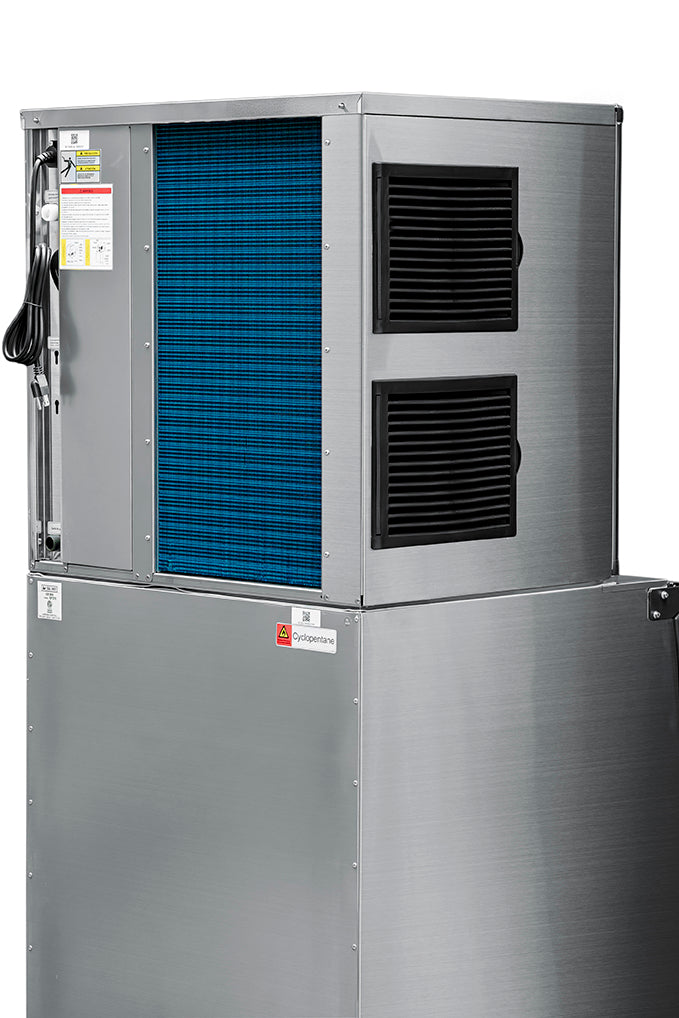 Máquina de hielo en cubo, modular, Seal Frost SF-1000P 450 kg en 24 hrs.