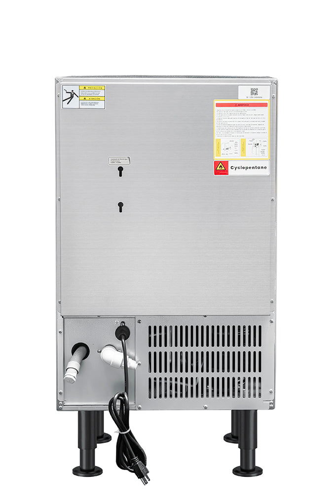 Máquina de hielo en cubo, bajo mostrador Seal Frost SF-129S, 55 kg en 24 hr.