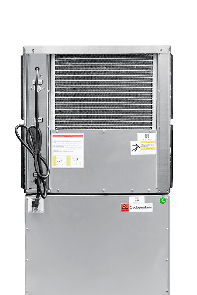 Máquina de hielo en cubo, modular, Seal Frost SF-329S, 160 kg en 24 hr.