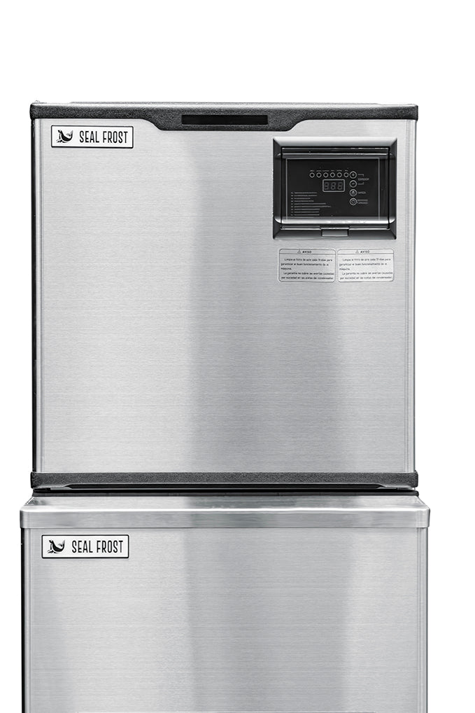 Máquina de hielo en cubo, dispensadora, Seal Frost SF-350D 160 kg en 24 hrs.