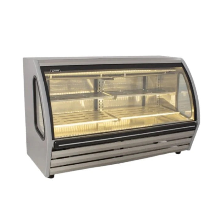 Vitrina Cremera Acero Inox Luz Led 18 Pies Imbera BHS200CRE-I 1021455