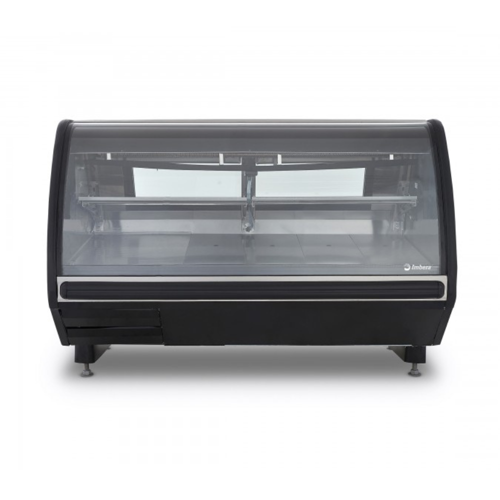 Vitrina Carnicera Blanca o Negra De Cristal Curvo Imbera PHD-21 1024854