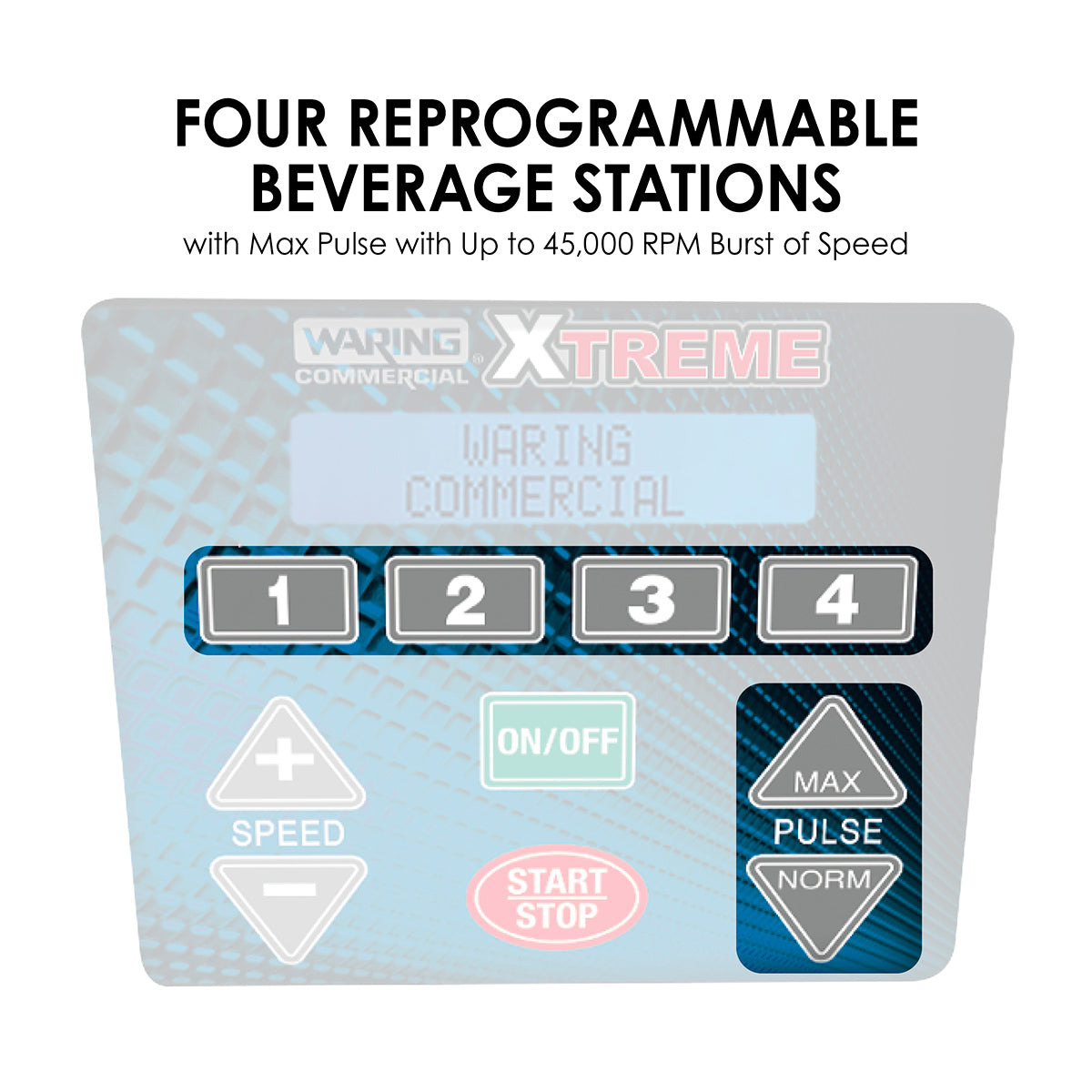 Licuadora Para Frappe Xtreme con Capelo Waring Mx1500Xtx