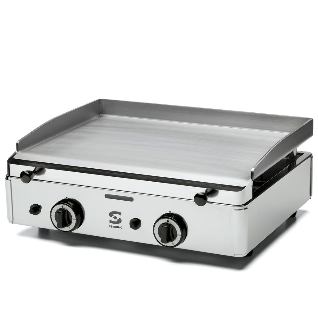 Plancha snack a gas, superficie de acero Sammic SPG-601 5130312