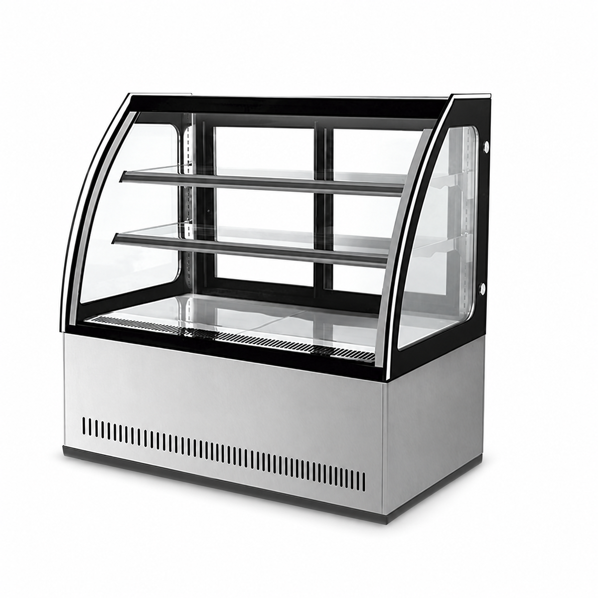 Vitrina exhibidora cristal curvo, capacidad de 225 litros Migsa Modelo GN-900C2