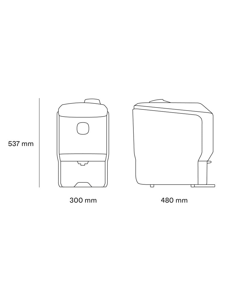 Máquina exprimidora de jugos profesional Soul Series 2 Limes edition Zumex