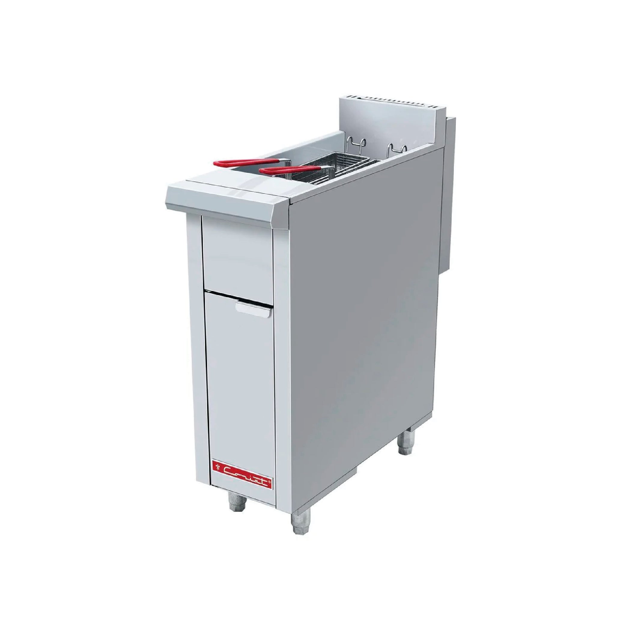 Freidora a gas Coriat modelo TURBO-16-2Q DE PISO MÁSTER