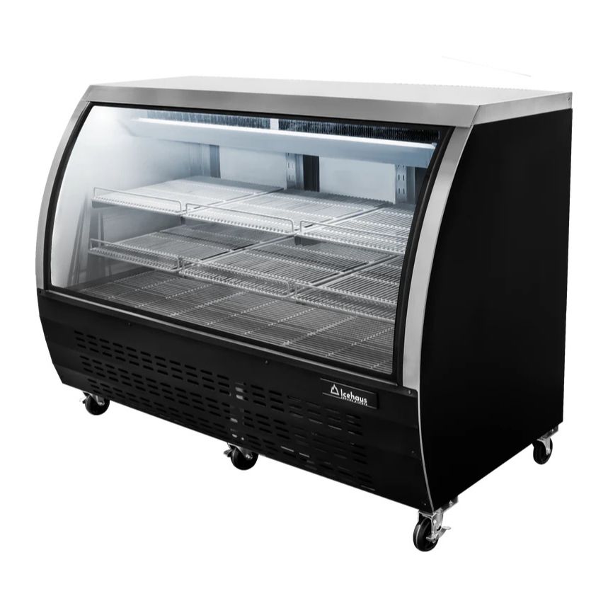 Vitrina Cremera Cristal Curvo, 3 Puertas, 20.4 Pies Drago VCI-200