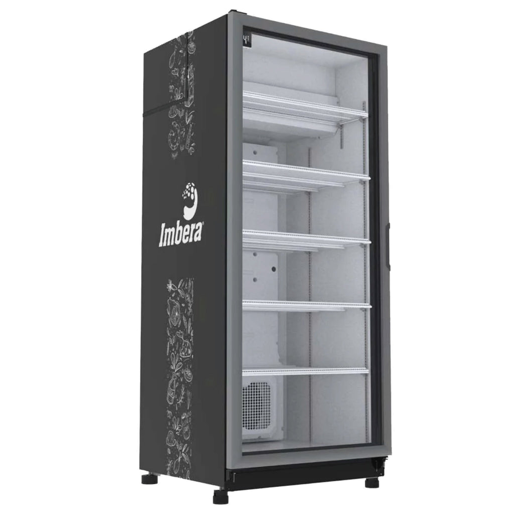 Refrigerador vertical 1 puerta de cristal Imbera modelo CCV552-1025000