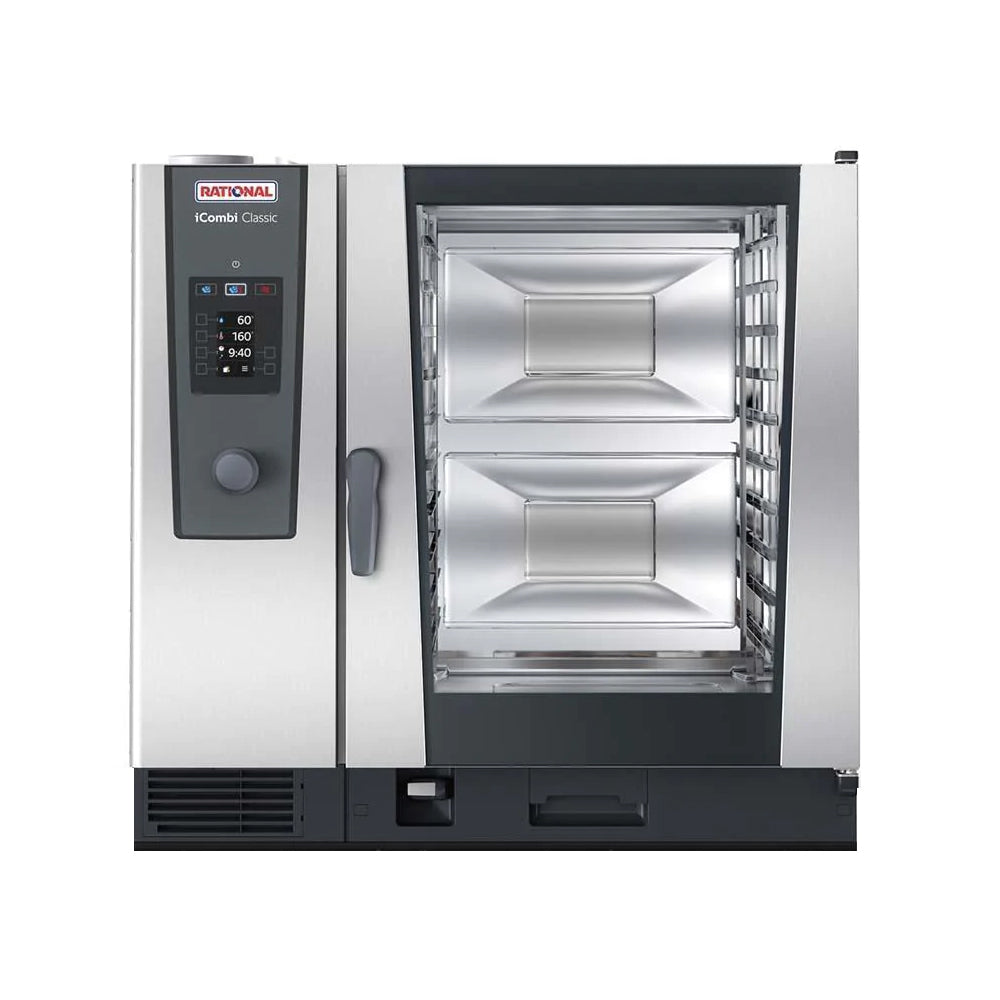 Horno Rational iCombi Classic eléctrico 10 niveles 2/1 GN modelo CE2ERRA.0001356