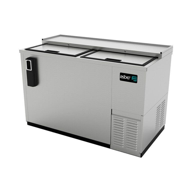 Refrigerador botellero acero inoxidable 128 cm. marca Asber modelo ADBC-50-S HC freeshipping - Innova FoodService