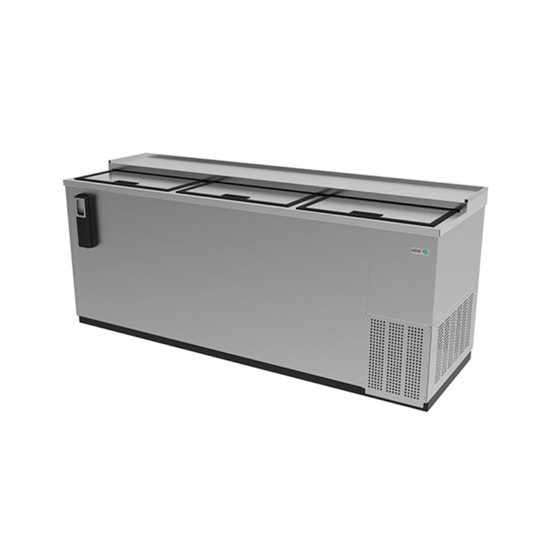 Refrigerador botellero acero inoxidable 203 cm. marca Asber modelo ADBC-80-S HC freeshipping - Innova FoodService