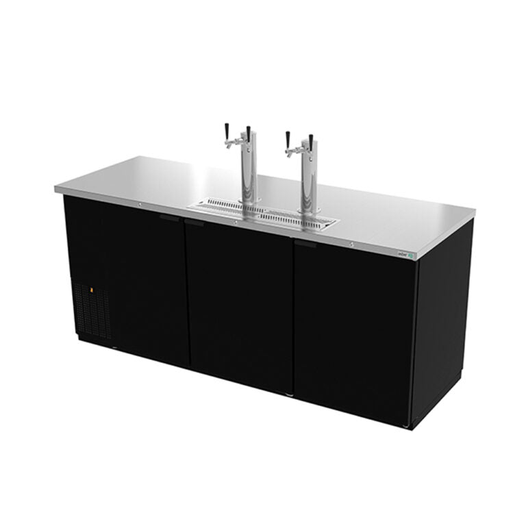Dispensador de cerveza de 3 barriles 177 cm. marca Asber modelo ADDC-68 HC freeshipping - Innova FoodService