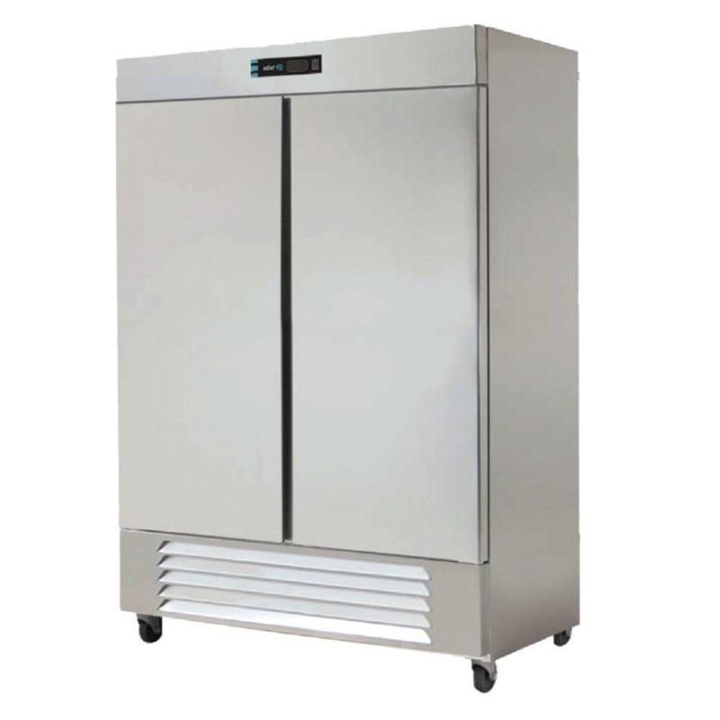 Congelador Vertical 2 puertas sólidas marca Asber modelo ARF-37 HC freeshipping - Innova FoodService