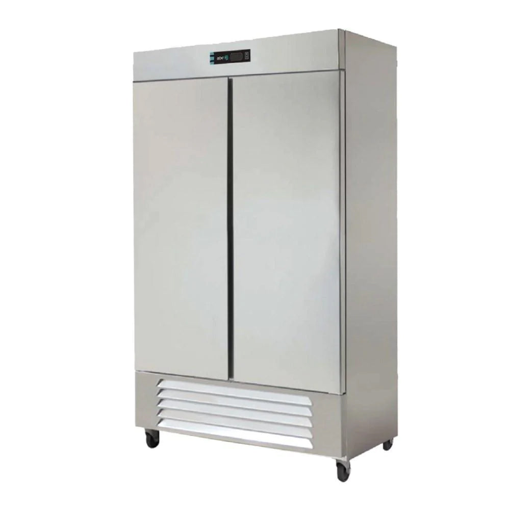 Refrigerador vertical Asber 2 puertas sólidas modelo ARR-37 HC