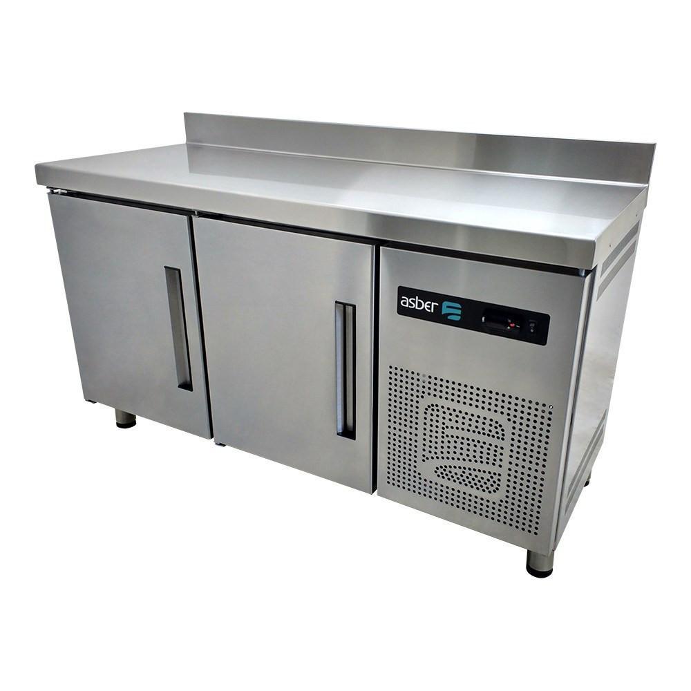 Mesa Refrigerada 2 puertas sólidas 9 pies cúbicos marca Asber modelo ASTR-60 freeshipping - Innova FoodService