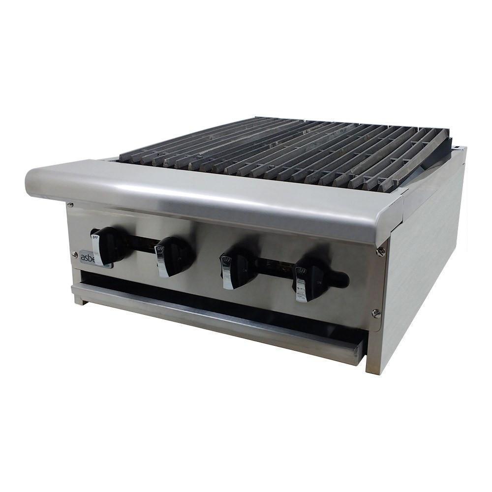 Asador radiante a gas 24" marca Asber modelo AERB-24 freeshipping - Innova FoodService
