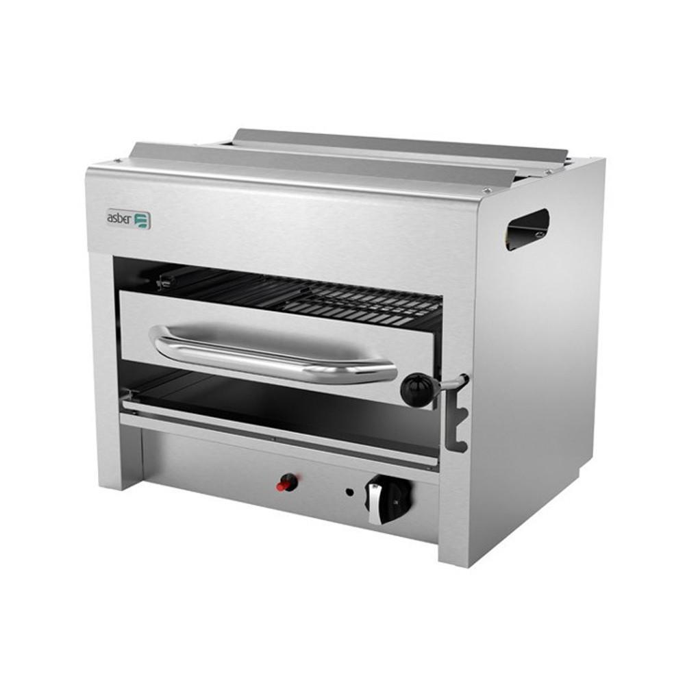 Salamandra a gas con quemador infrarrojo 24" marca Asber modelo AESB-24 freeshipping - Innova FoodService