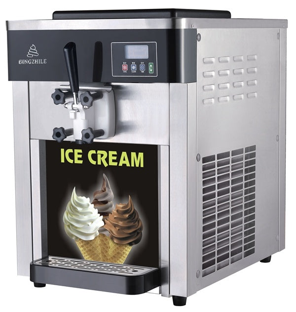 Máquina de helado suave de mesa de 1 sabor Marca Snowky by Migsa Modelo BQL-118 freeshipping - Innova FoodService