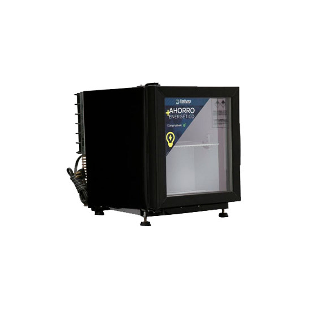 Refrigerador vertical 1 puerta de cristal Marca Imbera Modelo BVC01-E1-1016414 freeshipping - Innova FoodService