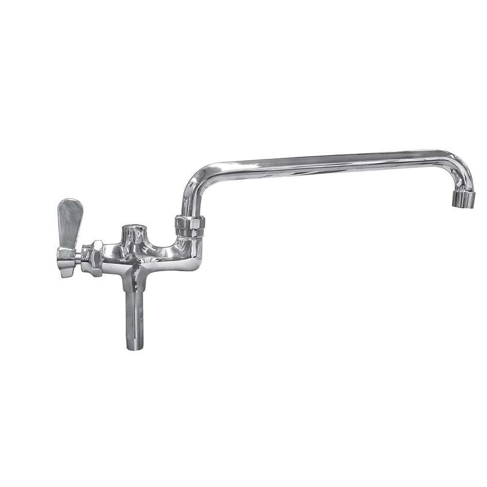 Llave mezcladora de 12" cuello de ganso, para mangueras de prelavado Marca Migsa Modelo BXF-B12 freeshipping - Innova FoodService