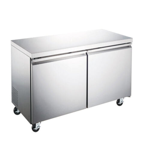 Congelador bajo barra 2 puertas Marca Icehaus Modelo CBB-2P-SS-02 freeshipping - Innova FoodService