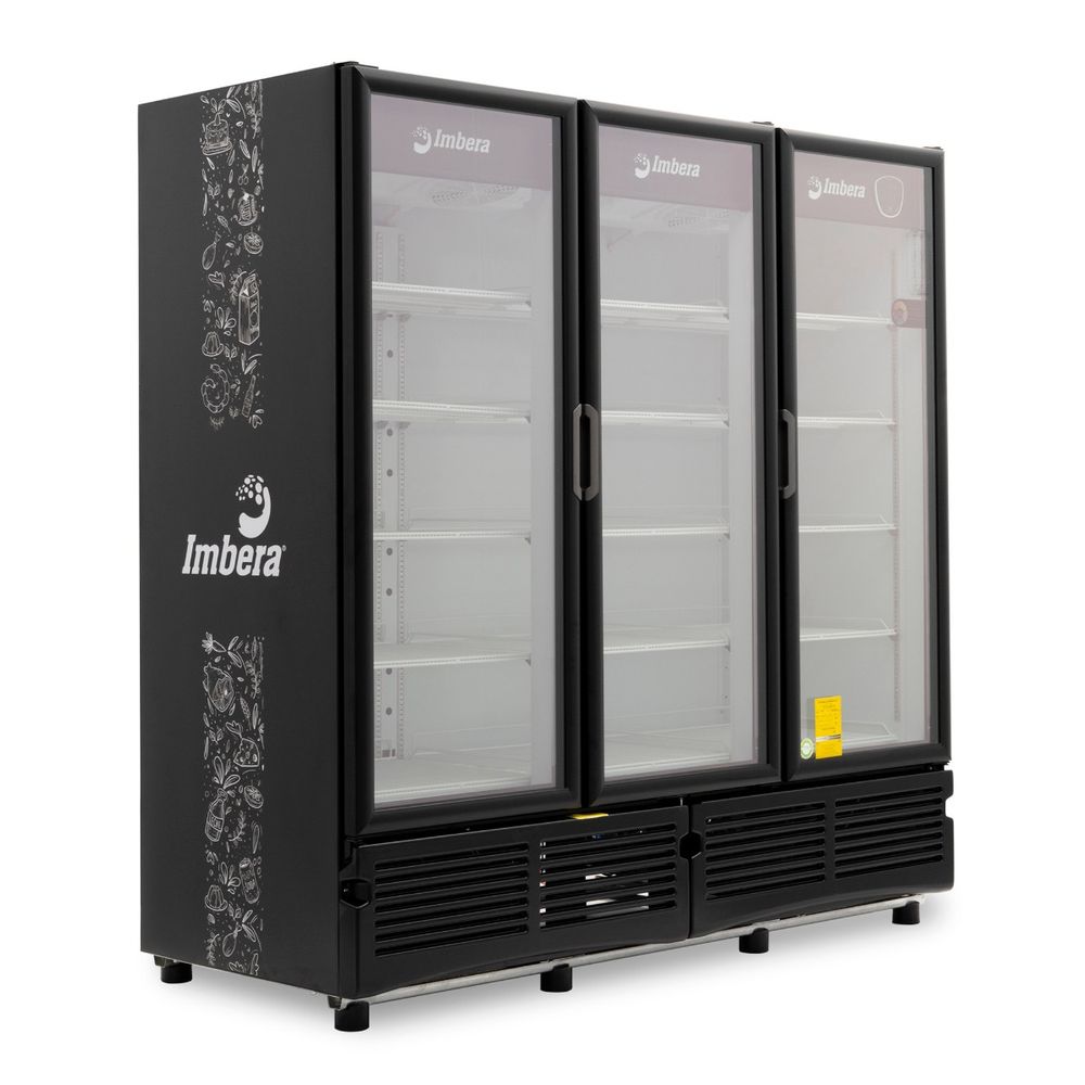 Refrigerador vertical cervecero 3 puertas de cristal 72 pies Marca Imbera Modelo CCV1350-1021995 freeshipping - Innova FoodService