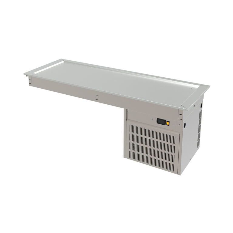 Placa refrigerada 4 enteros marca Edenox modelo DRFP-411-CU freeshipping - Innova FoodService