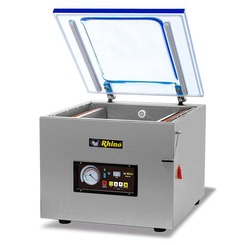 Maquinaria Comercial Rhino Evac-20 Empacadora Vacío Barra Selladora 41 Cm