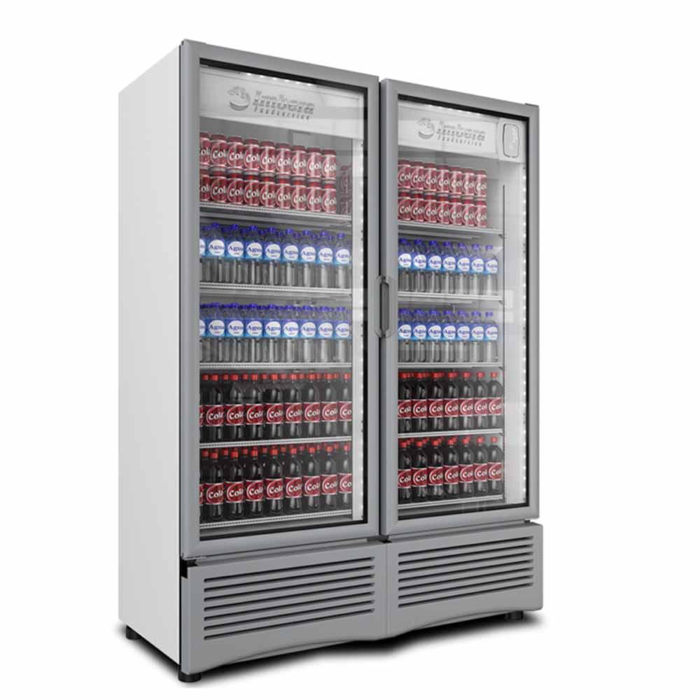Refrigerador vertical 2 puertas de cristal Marca Imbera Modelo G342-1023306 freeshipping - Innova FoodService