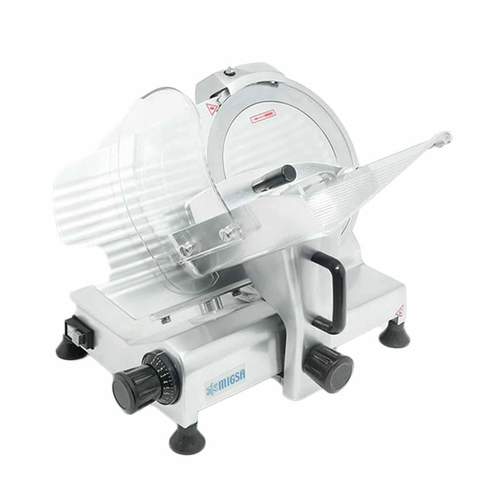 Rebanadora de carnes frías (FIAMBRES) de 275 mm Marca Migsa Modelo HBS-275A freeshipping - Innova FoodService