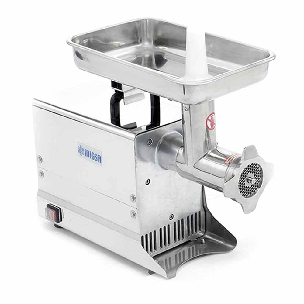 Molino para carne semicomercial de 3/4 H.P. Marca Migsa Modelo HFM-12 freeshipping - Innova FoodService