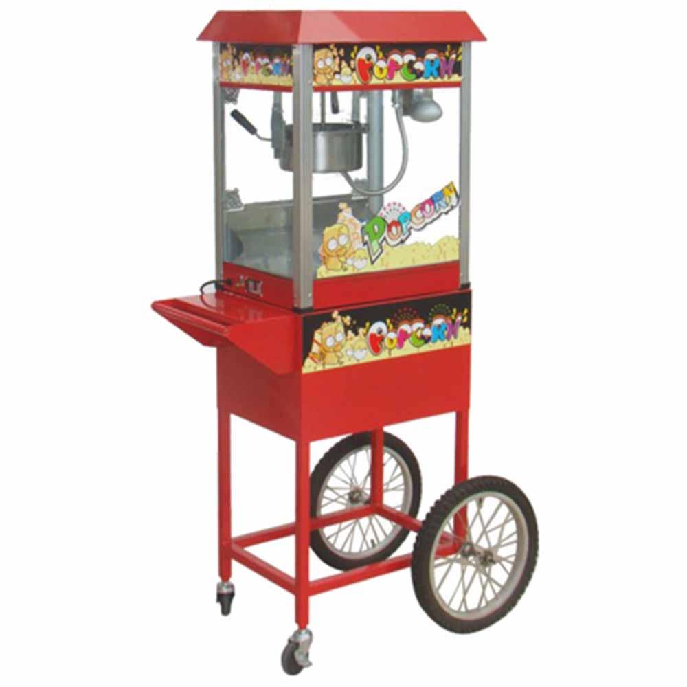 Fabricadora de palomitas eléctrica con carro Marca Migsa Modelo HP-BC-A freeshipping - Innova FoodService