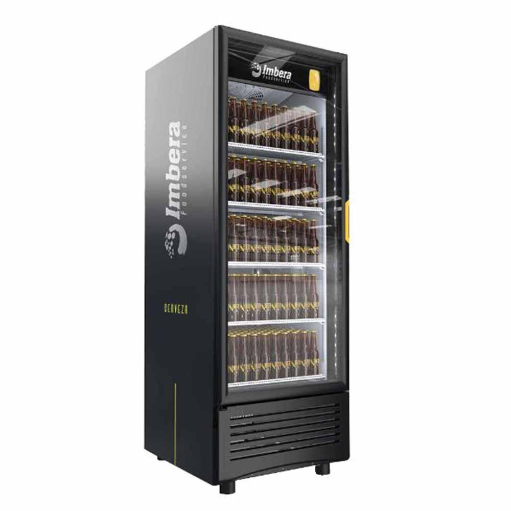 Refrigerador vertical cervecero 1 puerta de cristal Marca Imbera Modelo CCV500-1023942 freeshipping - Innova FoodService