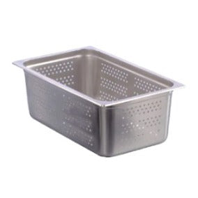 Inserto GN tercio perforado en acero inoxidable Marca Migsa Modelo IP3TERCIO-15P freeshipping - Innova FoodService