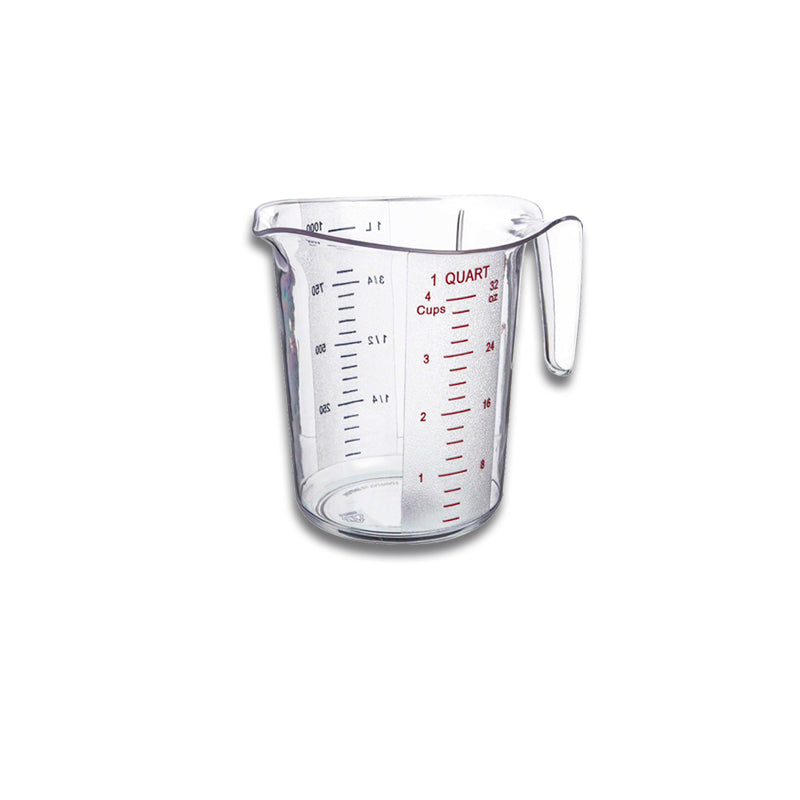 Caledonia-Utensilios-Para-Restaurante-Y-Bar
-Japome-1000-Jarra-De-Policarbonato-Medidora-Graduada-1-Lt.-12-Pack-