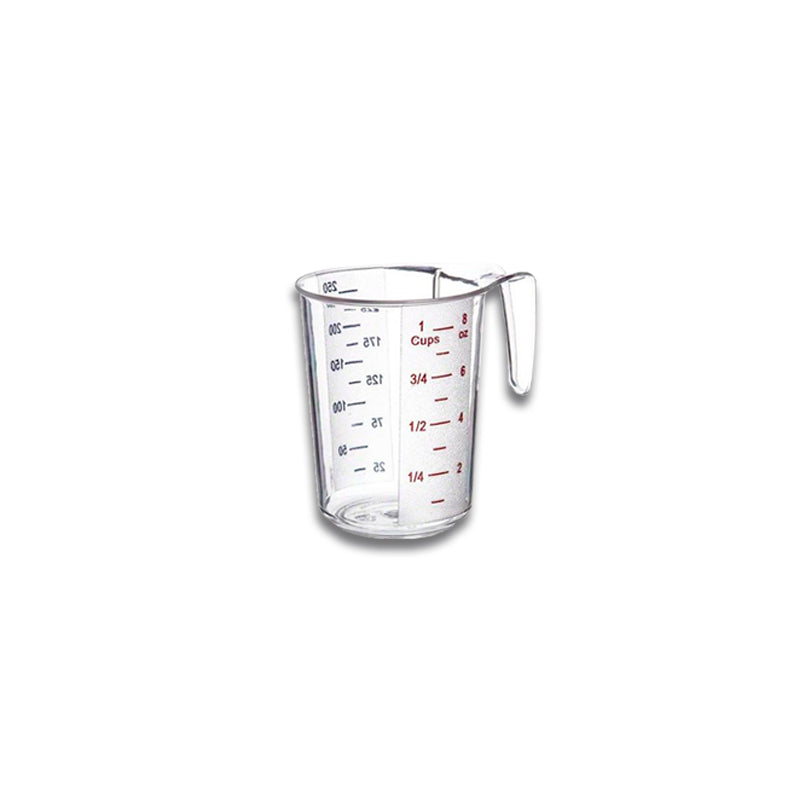 Caledonia-Utensilios-Para-Restaurante-Y-Bar
-Japome-250-Jarra-De-Policarbonato-Medidora-Graduada-250-Ml.-24-Pack-