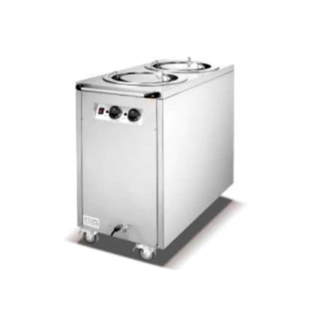 Calentador eléctrico de platos doble Migsa Modelo MCP-2