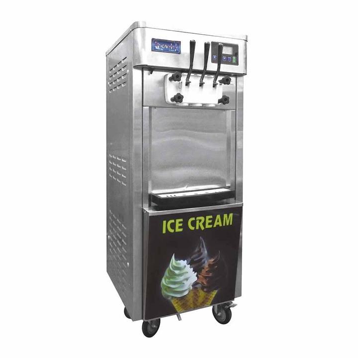 Máquina de helado suave de piso  (220V/60Hz/1F) Marca Snowky by Migsa Modelo BQL-825E/240 freeshipping - Innova FoodService