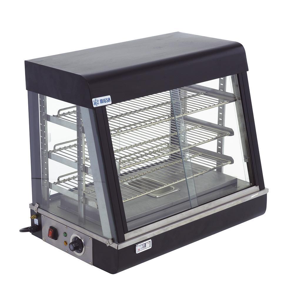 Vitrina caliente sobre mostrador Marca Migsa Modelo BN-600R freeshipping - Innova FoodService