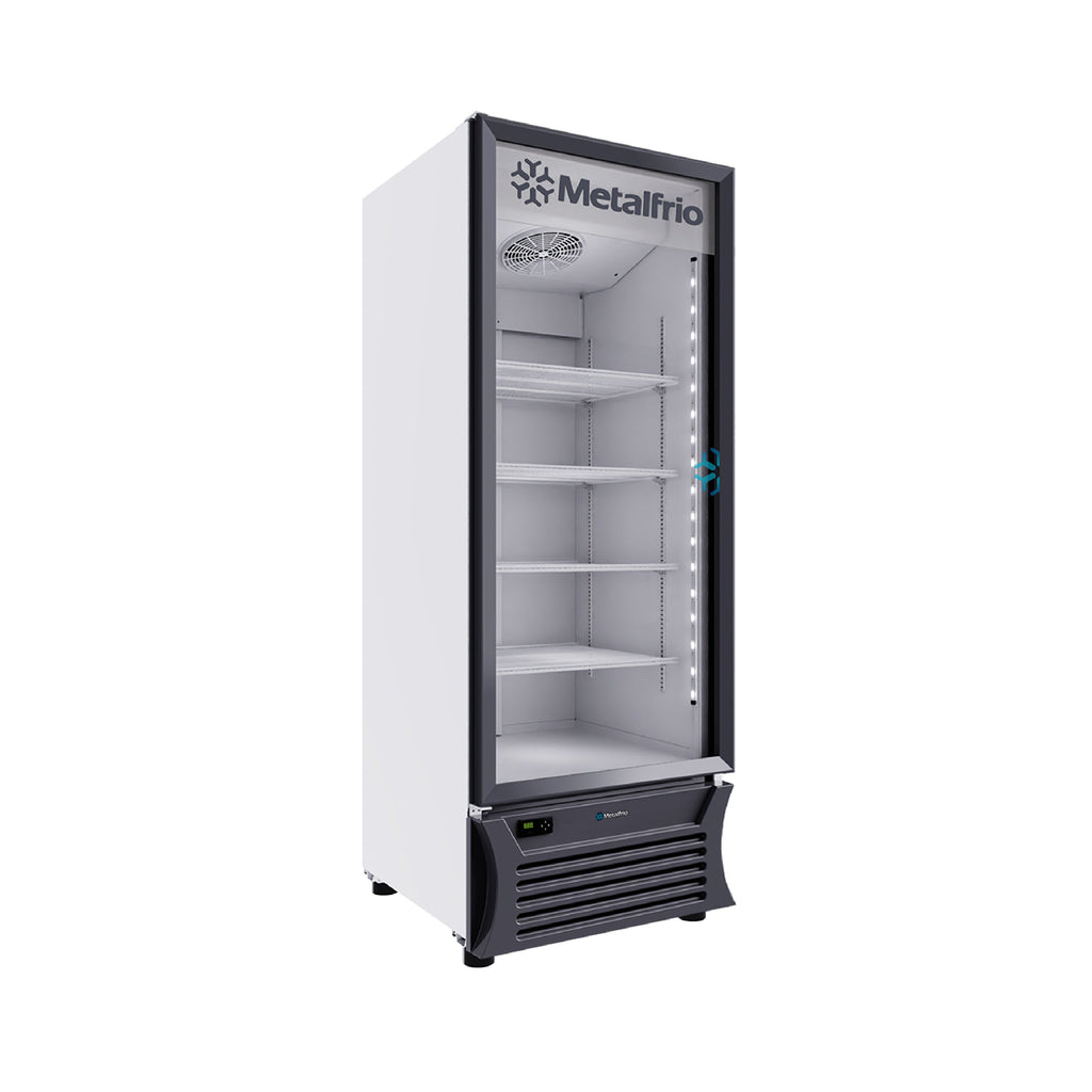 Refrigerador Vertical 1 puerta de cristal Metalfrío modelo RB460