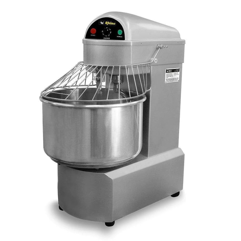 Maquinaria Comercial Rhino Amasa-50 Amasadora Restaurantes Panadería Repostería 50 Lt