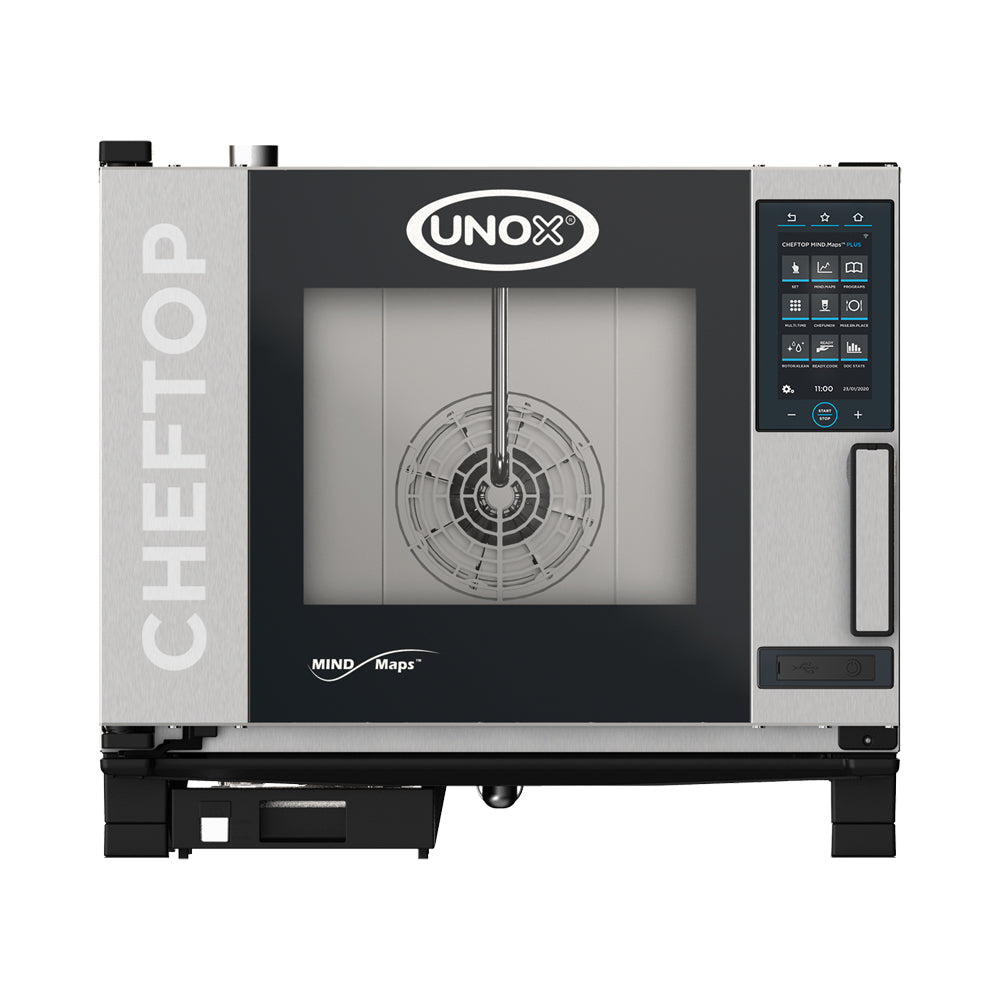 Horno combinado electrico 5 GN 1/1 CHEFTOP MINDMaps PLUS COUNTERTOP Unox XEVC-0511-EPRM-CM