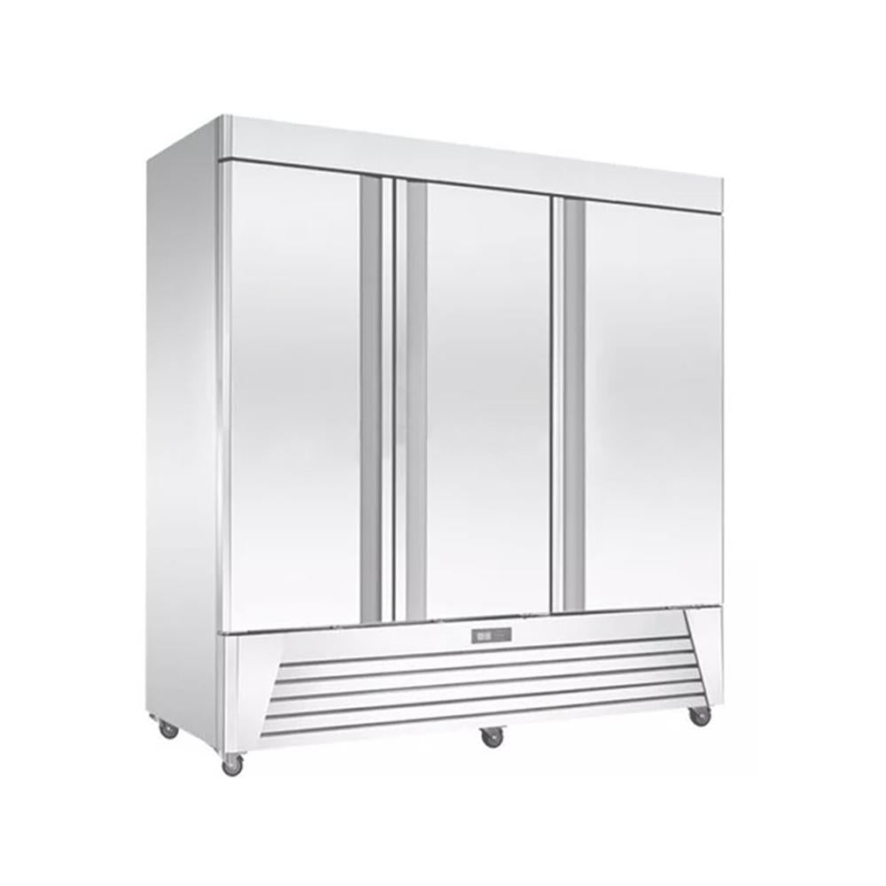 Refrigerador vertical en A.I. de 72 pies cúbicos. Marca Migsa Modelo UR-78C-3 freeshipping - Innova FoodService