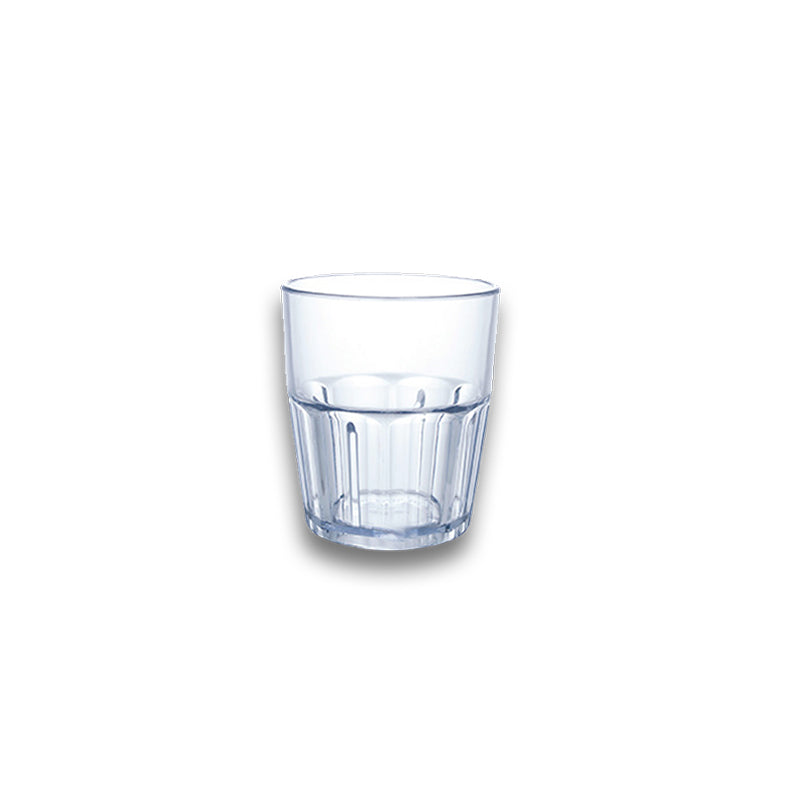 Caledonia-Utensilios-Para-Restaurante-Y-Bar
-Vatra-9-Vaso-De-Plástico-Estireno-Transparente-9-Oz.-12-Pack