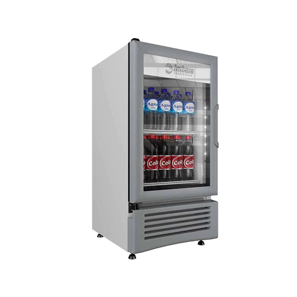 Refrigerador vertical 1 puerta de cristal Imbera modelo VL40-1024353