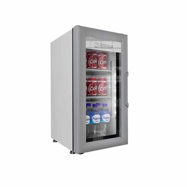 Refrigerador vertical 1 puerta de cristal Marca Imbera Modelo VR1.5 1010084 freeshipping - Innova FoodService
