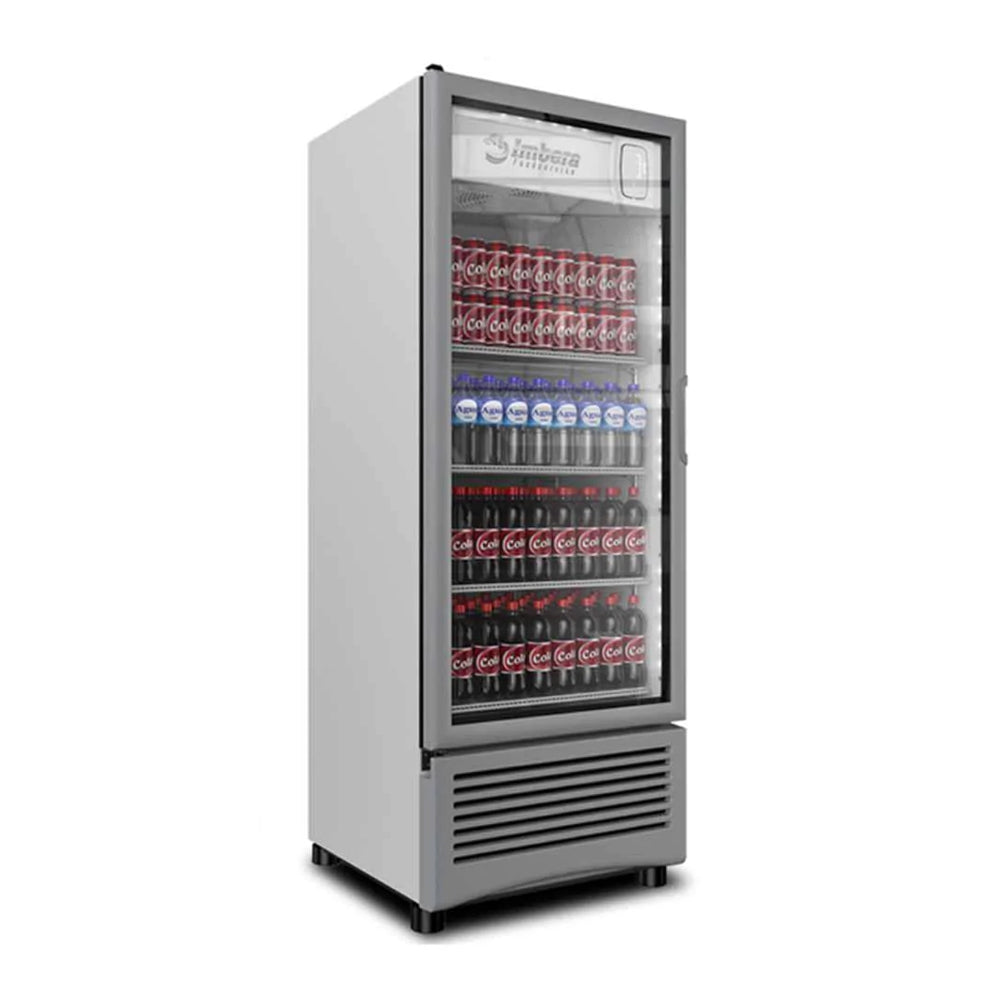Refrigerador vertical 1 puerta de cristal Imbera modelo VR17-1024175