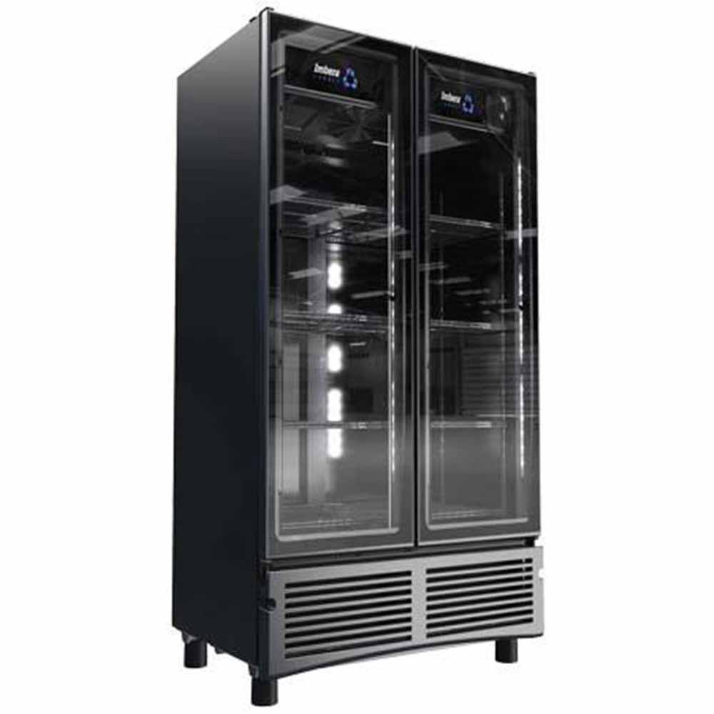 Refrigerador vertical 1 puerta de cristal Marca Imbera Modelo VR26-1019885 freeshipping - Innova FoodService